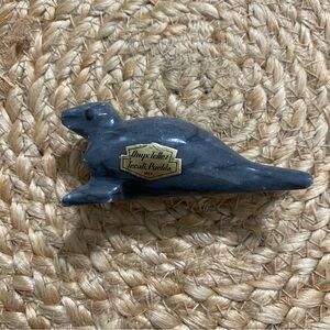 Vintage Mexican Carved Stone Onyx Seal Figurine Sculpture Figure Miniature